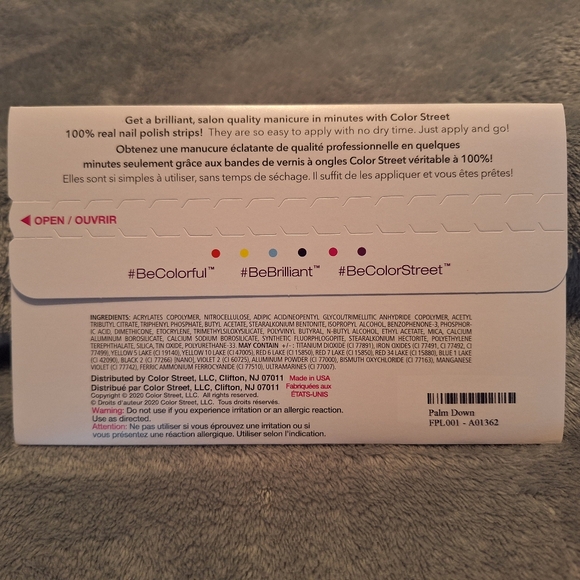 Color Street Palm Down NIB - Picture 2 of 2